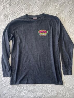 Ron Jon Gray Tee with Neon Logo
